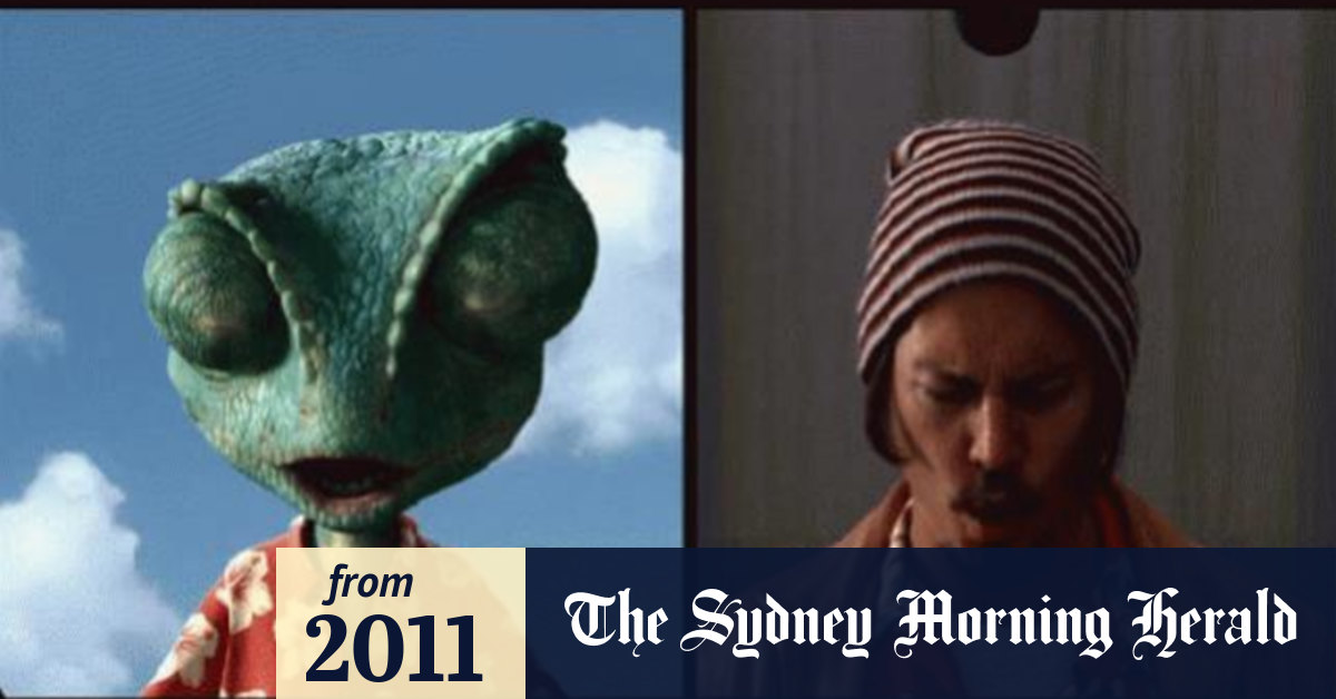 Video: Johnny Depp talks lizard